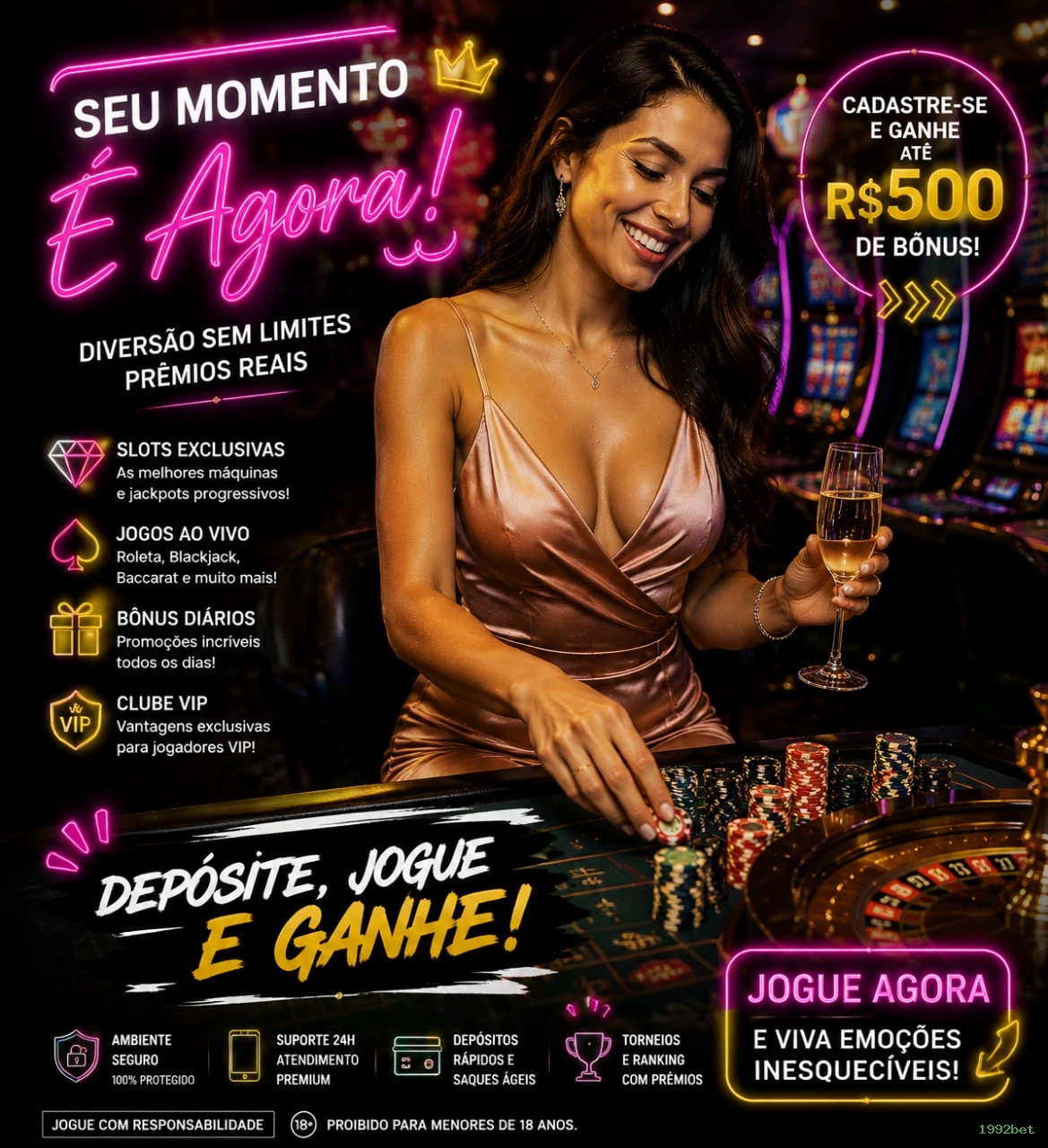 Cashback VIP 1992bet - reembolso semanal